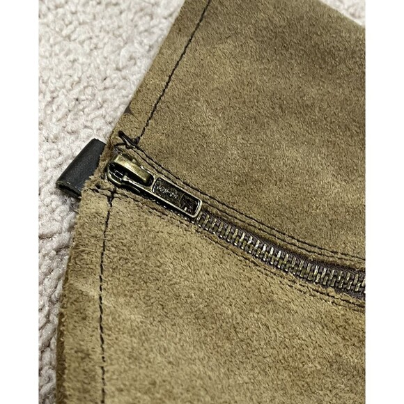 OTBT Brule Women's 10M Suede Leather Knee-High Boots Heel Side-Zip - Picture 4 of 10